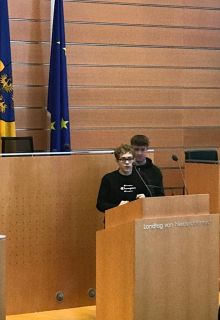 Zu Besuch im Landtag Niederösterreich