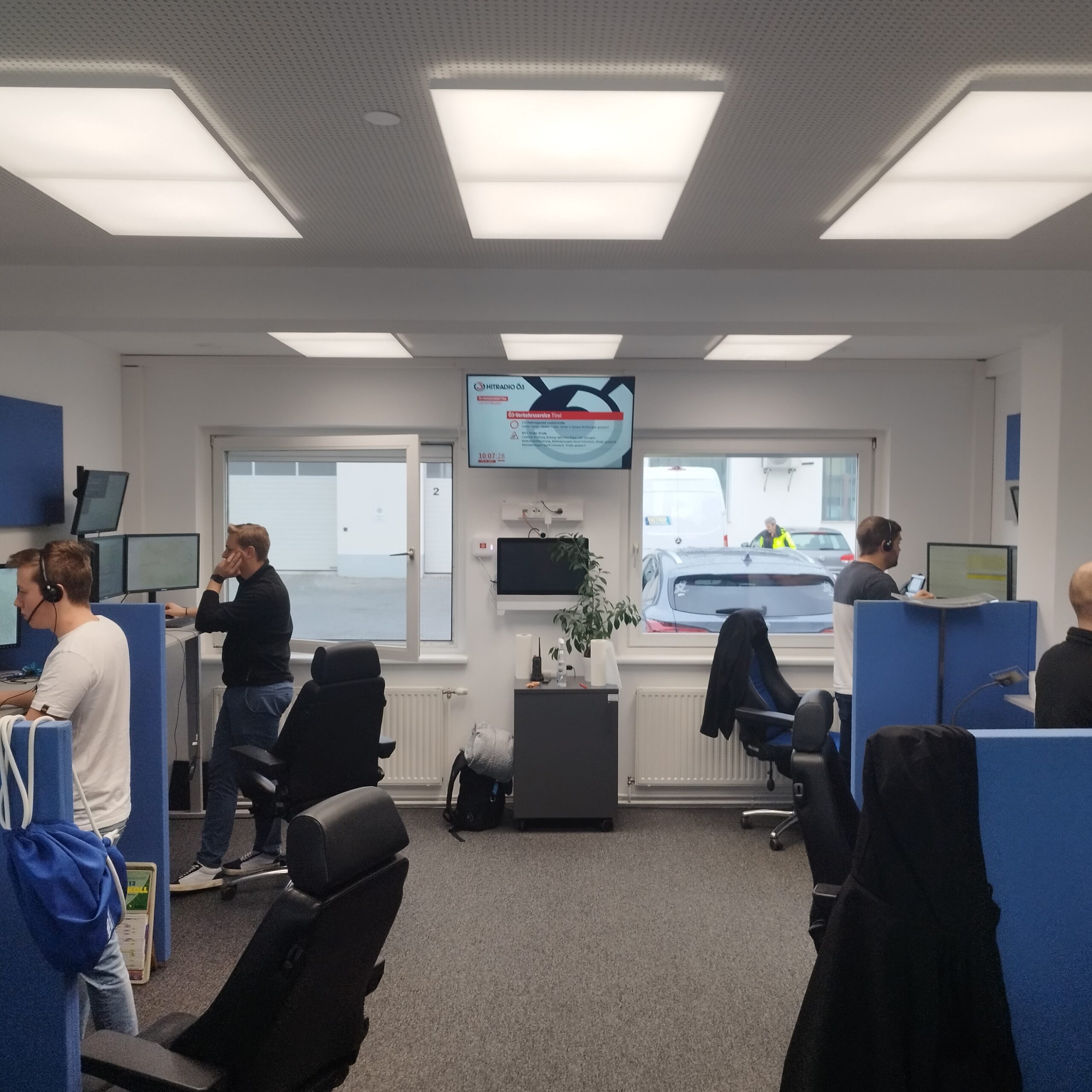 Besuch in der Rettungsleitstelle Niederösterreich