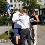 Unterricht der etwas anderen Art: Lesespaziergang