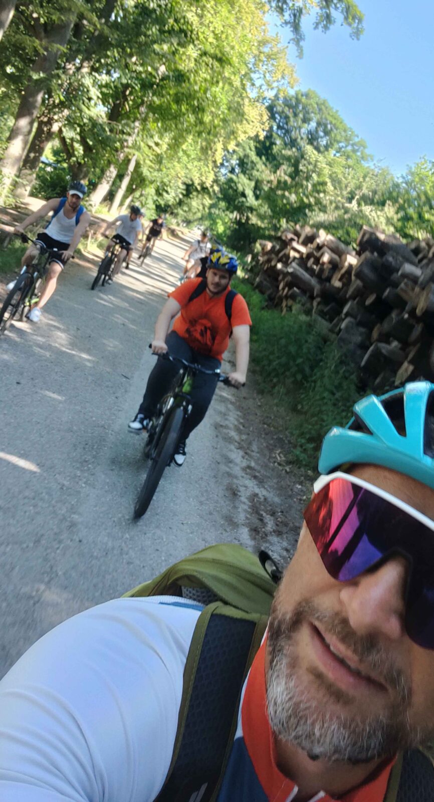 Mountainbike-Ausfahrt der 4ETL6