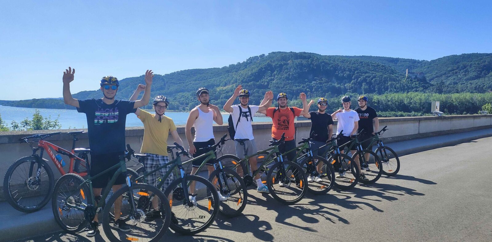 Mountainbike-Ausfahrt der 4ETL6