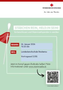 SAVE THE DATE – Werde auch du Stammzellenspender:in