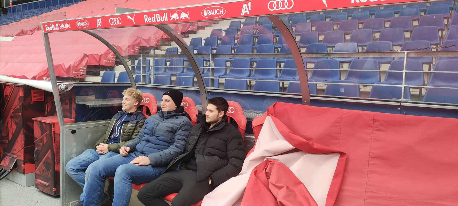 Schüler der 4ETL2 zu Besuch in der RedBull Arena