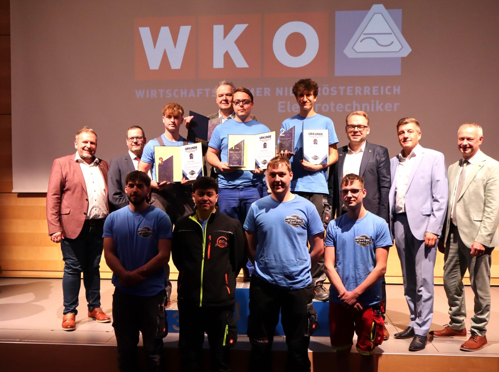 Preisverleihung Tag des Hightech Lehrlings St. Pölten