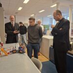 Bischöfliche Visitation LBS Stockerau, Besuch Weihbischof Turnovszky